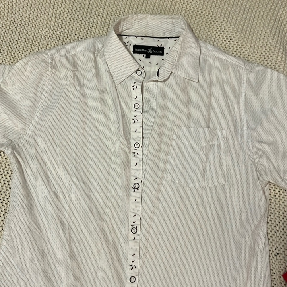 Men’s medium white polo